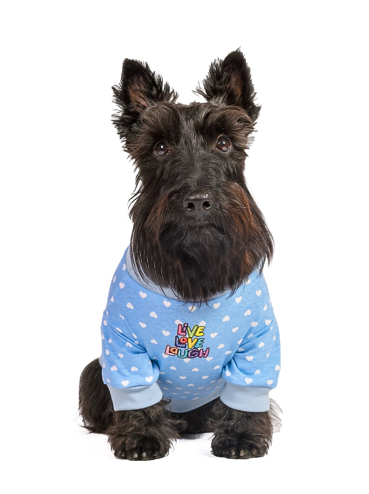 Camiseta Live, Love, Laugh