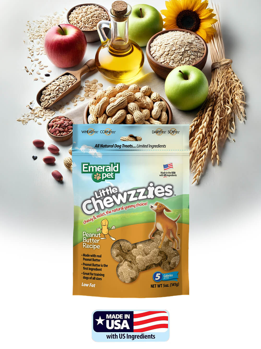 EMERALD PET Snack para perro - Mantequilla de Mani