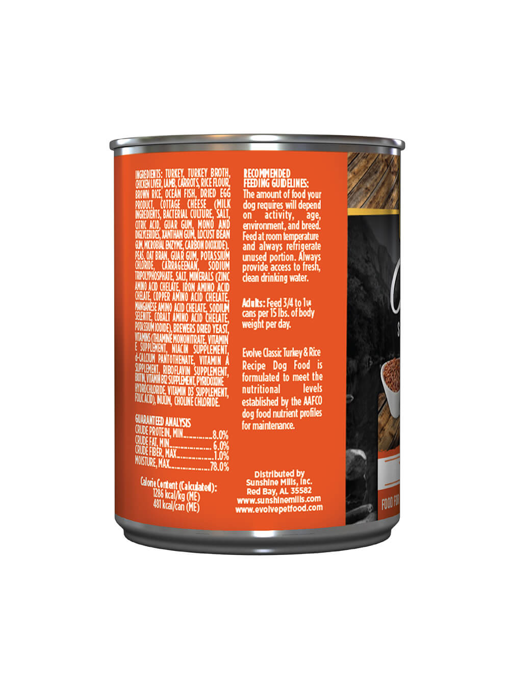 EVOLVE Alimento humedo para perro Classic - Pavo 374gr