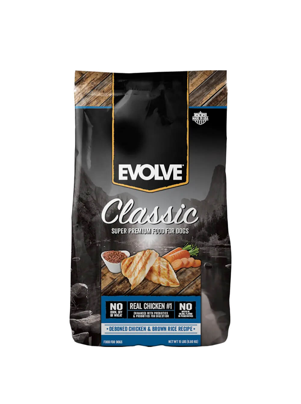 EVOLVE Alimento Seco para Perro Classic - Pollo 15Lbs