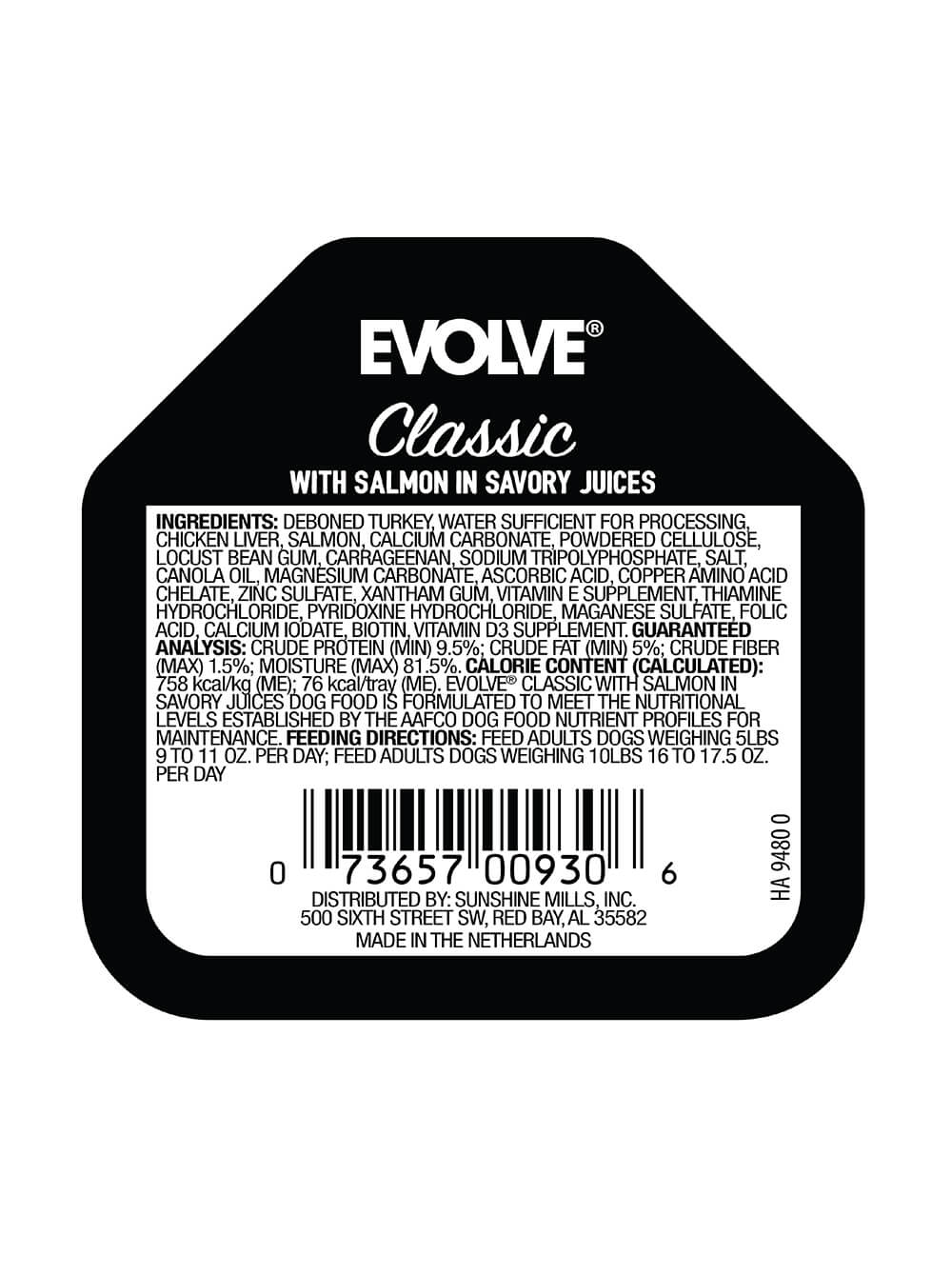 EVOLVE Alimento Humedo para Perro Classic - Salmón 99gr