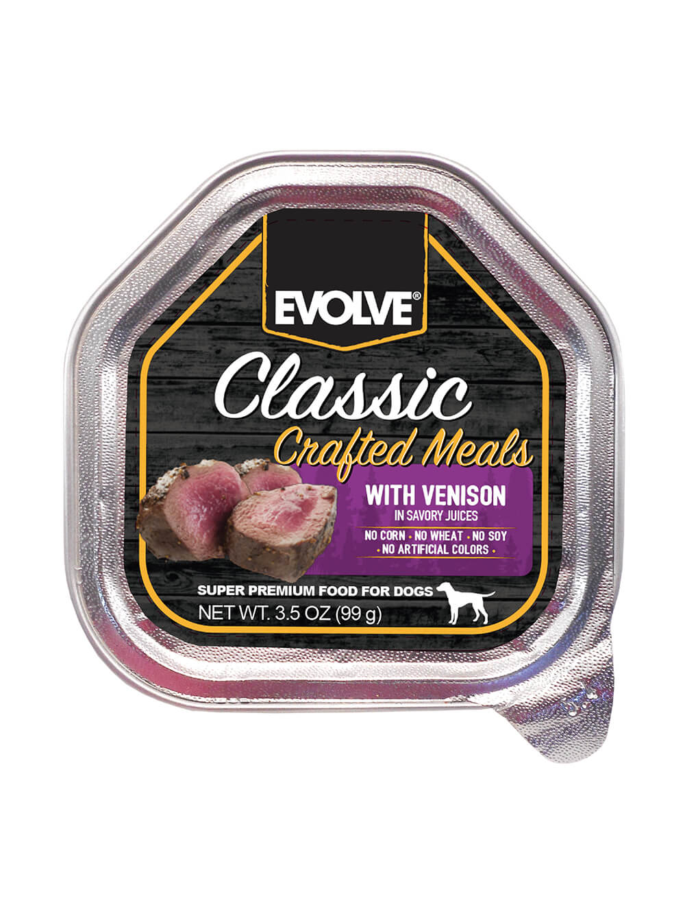 EVOLVE Alimento Humedo para perro Classic - Venado 99gr