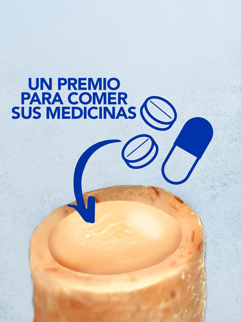 CHURU Snack para Perros Bites x8 - Pollo y Queso 96gr