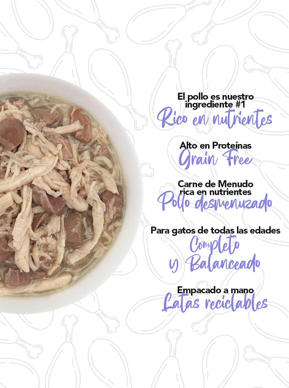 TIKI CAT After Dark - Pollo y Pato en Caldo - Lata 80 gr