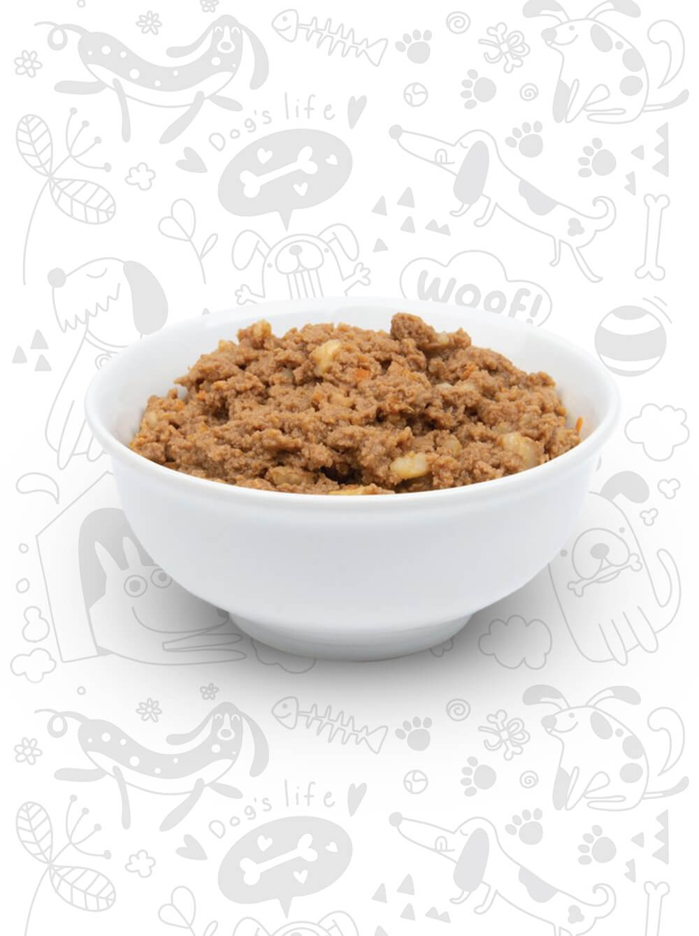 TRIUMPH Alimento Humedo para perro-Pollo y Vegetales 374gr