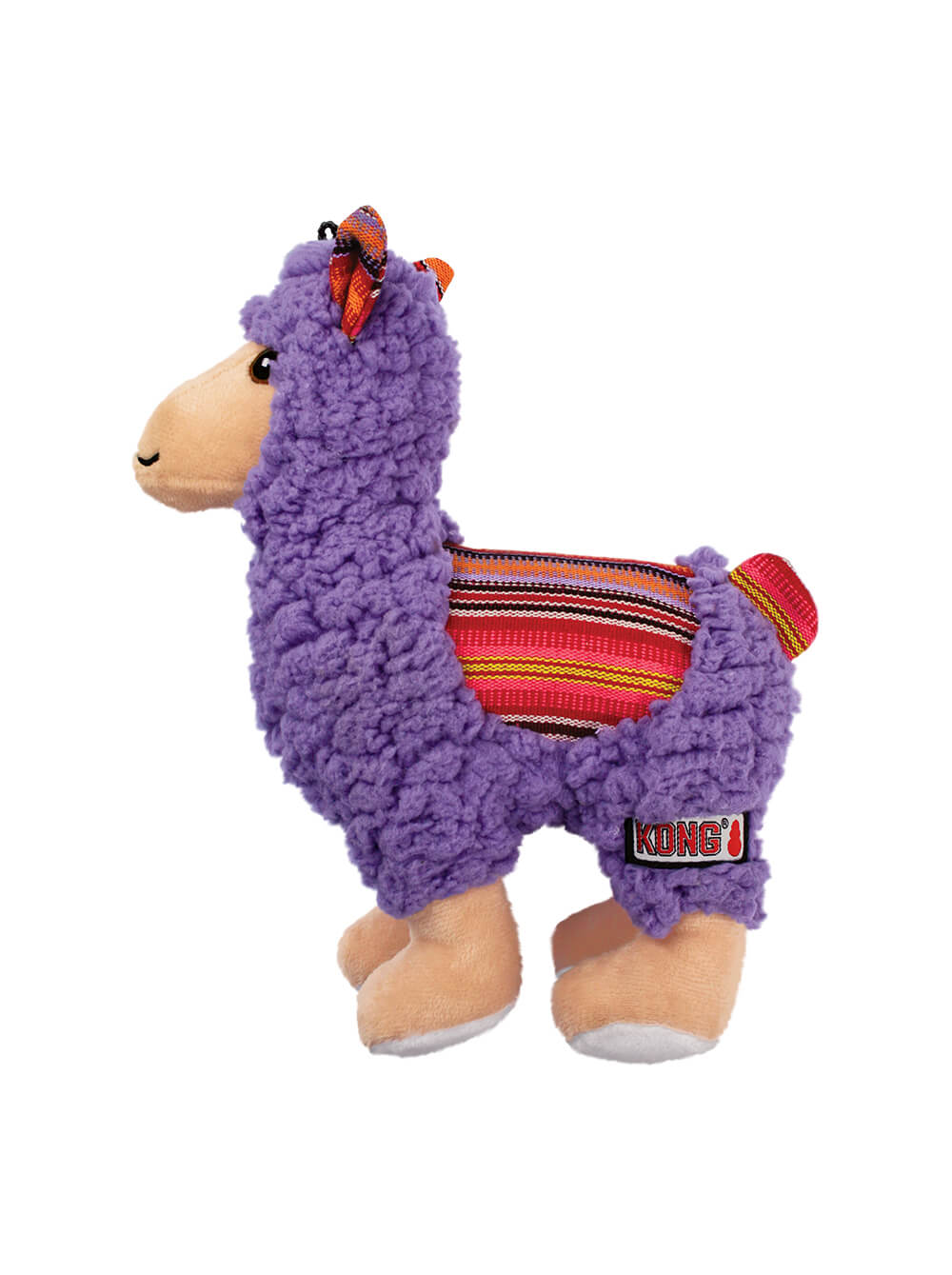 KONG Juguete para Perro Peluche Sherps - Llama