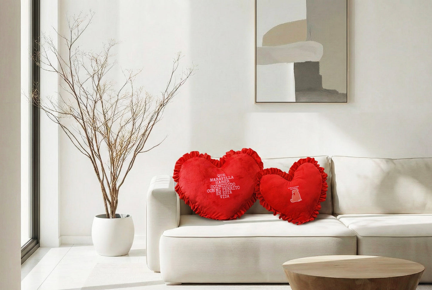 KIT COJINES ENTRELAZOS