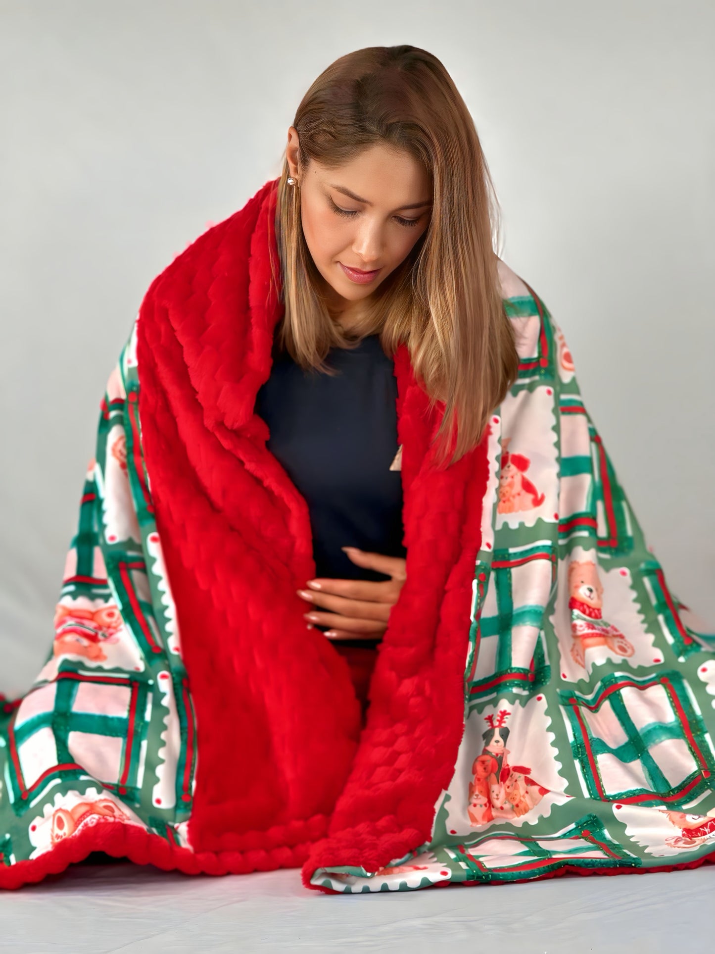 Cobija Eterna Navidad Mamá