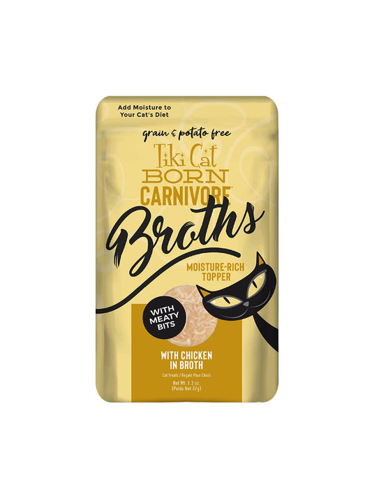 TIKI CAT Broth - Pollo en Caldo - Pouch 37gr
