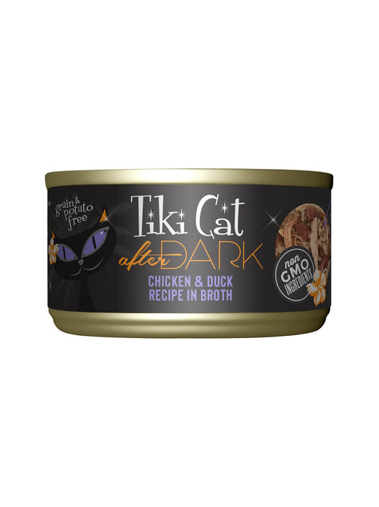 TIKI CAT After Dark - Pollo y Pato en Caldo - Lata 80 gr