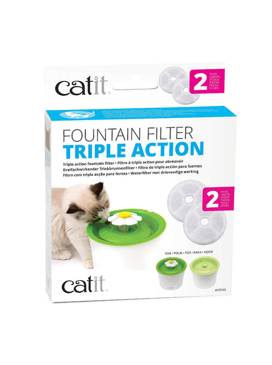 CATIT Repuesto filtro para fuente de agua flores-x2