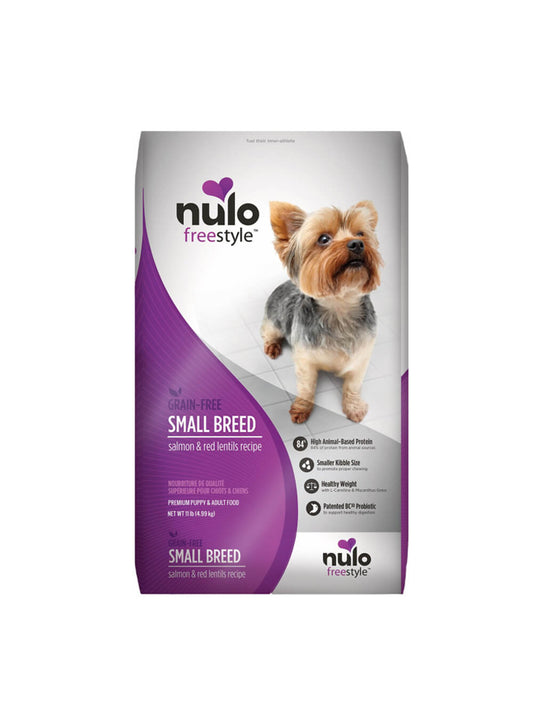 NULO Alimento Seco para Perro Grain Free Razas Pequeñas - Salmón - 11 Lbs
