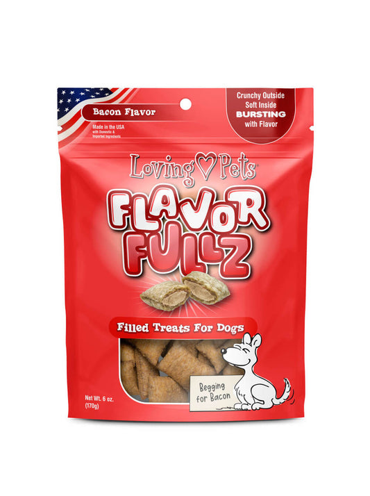 LOVING PETS Snack para perro Flavor Fullz - Tocino 6oz