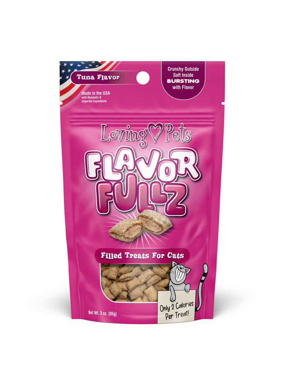 LOVING PETS Snack para gatos Flavor Fullz - Atún 3oz