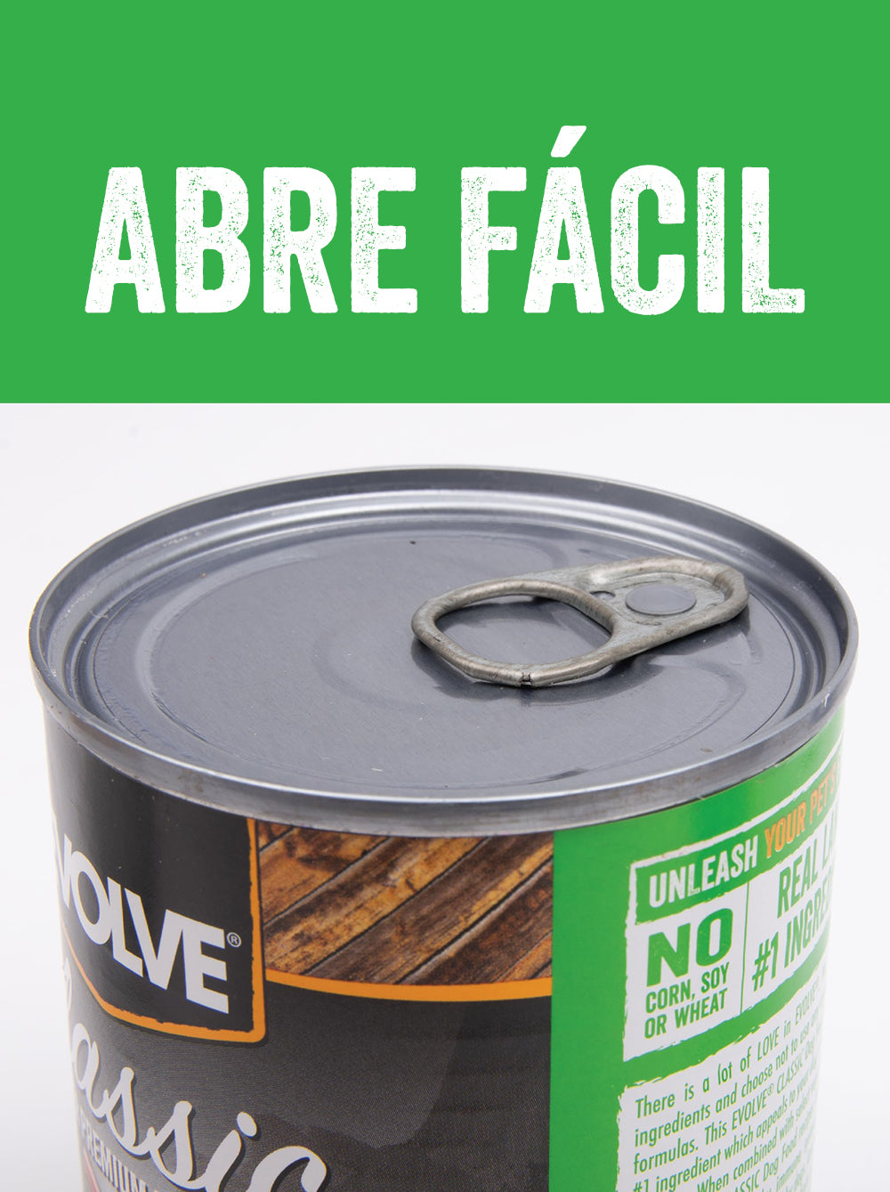 EVOLVE Alimento humedo para perro Classic - Cordero 374gr