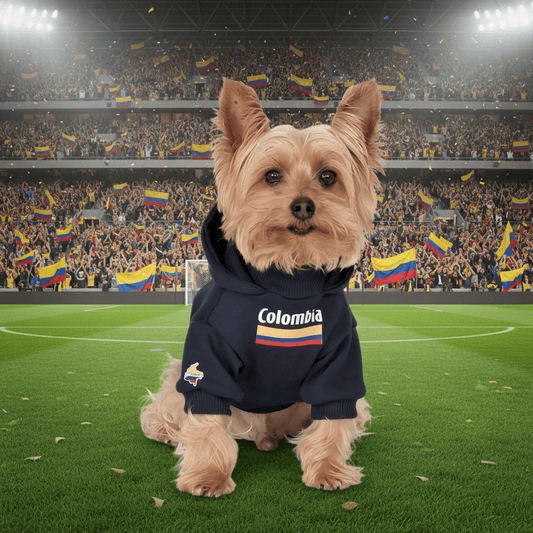 Hoodie Colombia Azul Pet