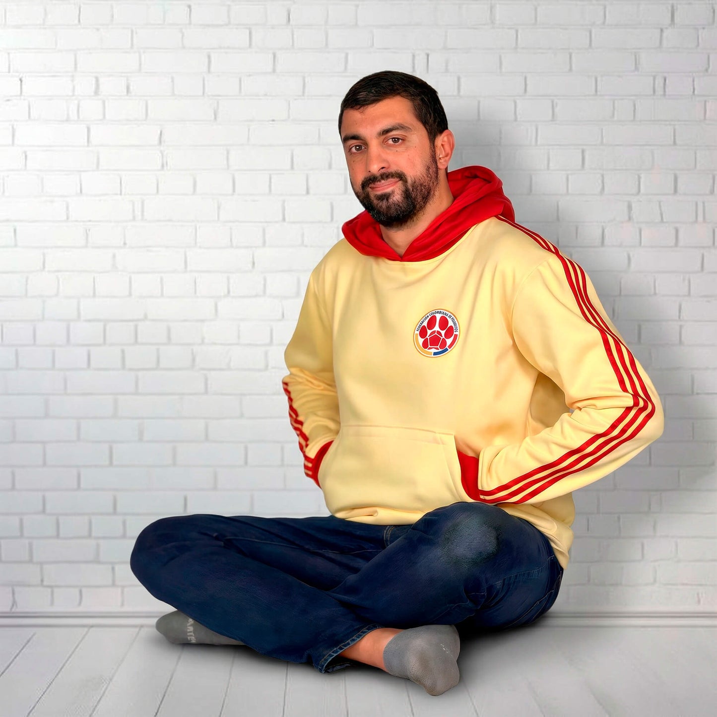 Hoodie Federacion Colombiana Hombre